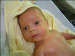 Spokojený Daneček po koupání - 7. leden 2010