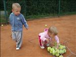 ...trénovali na Wimbledon...